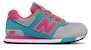 (PS) New Balance 574 'Potong dan Tampal Kelabu Biru Ungu' KL574WTP