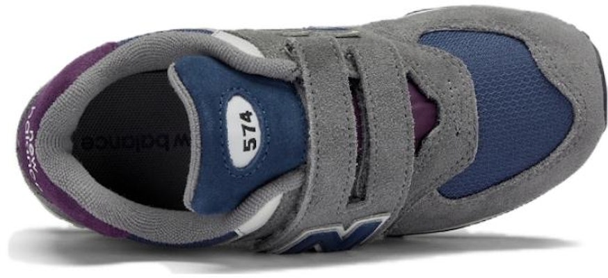 (PS) New Balance 574 Hook & Loop 'Kelabu Istana Biru Laut'. PV574KGN Lookbook (PS) New Balance 574 Hook & Loop 'Kelabu Istana Biru Laut'. PV574KGN