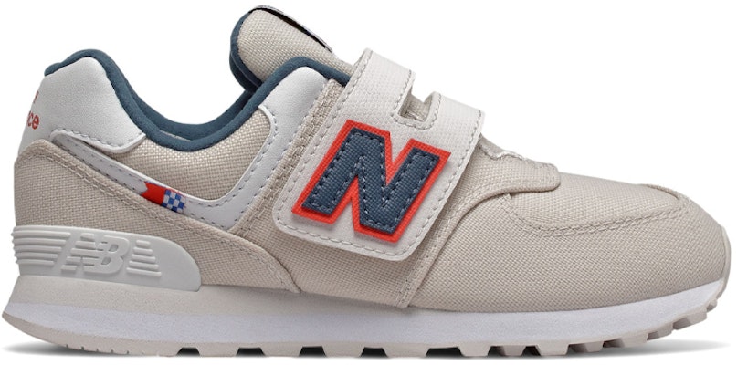 (JR) New Balance Hook dan Loop 574 Putih/Biru 'Beige' YV574SOM Order (JR) New Balance Hook dan Loop 574 Putih/Biru 'Beige' YV574SOM