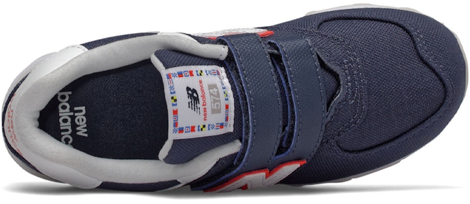 (Preschool) New Balance Hook and Loop 574 'Blue' YV574SOP Lookbook (Preschool) New Balance Hook and Loop 574 'Blue' YV574SOP