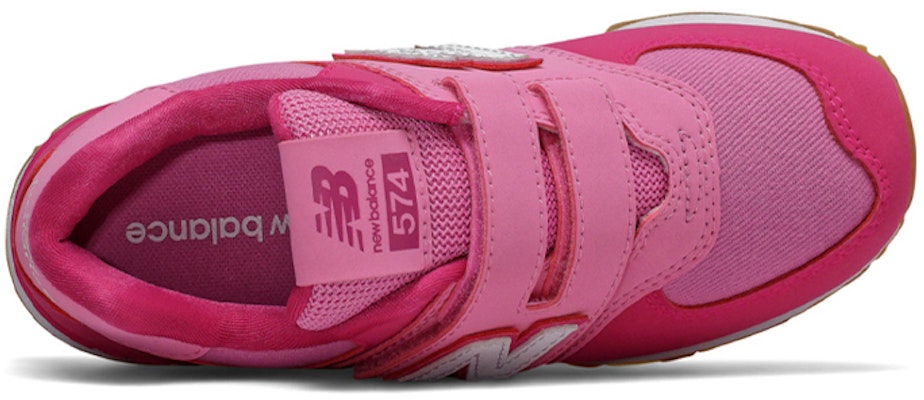 (PS) New Balance Hook and Loop 574 'Pink' Kasut Kanak-Kanak Velcro Merah Jambu YV574DMP Lookbook (PS) New Balance Hook and Loop 574 'Pink' Kasut Kanak-Kanak Velcro Merah Jambu YV574DMP