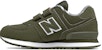 (PS) New Balance 574 'Velcro Hijau Tentera' YV574GYL