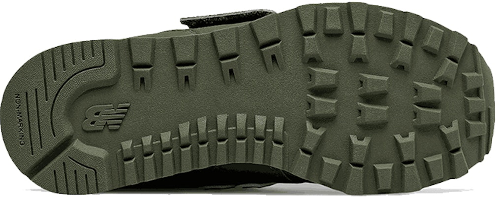 (Preschool) New Balance 574 'Military Green Velcro' YV574GYL Shop (Preschool) New Balance 574 'Military Green Velcro' YV574GYL