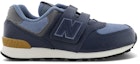 Order (PS) New Balance 574 'Navy' Sepatu Pria Biru Tua PV574LX1