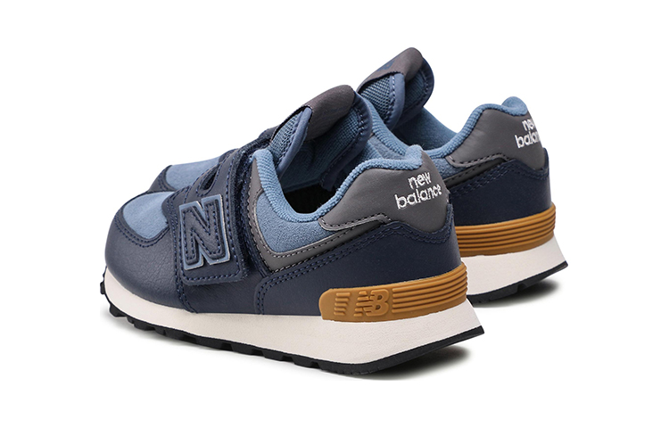 Lookbook (PS) New Balance 574 'Navy' Sepatu Pria Biru Tua PV574LX1