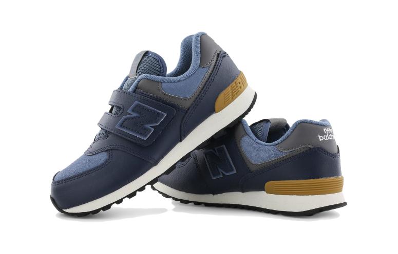 Shop (PS) New Balance 574 'Navy' Sepatu Pria Biru Tua PV574LX1
