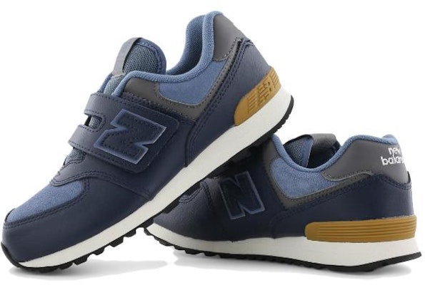 (PS) New Balance 574 'Navy' Sepatu Pria Biru Tua PV574LX1 Shop (PS) New Balance 574 'Navy' Sepatu Pria Biru Tua PV574LX1