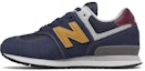 Buy (Preschool) New Balance 574 'Navy Blue' PC574HW1