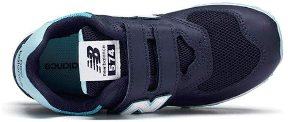 兒童 New Balance NB 574 網布透氣 防滑減震 兒童休閒鞋 藏藍色 Lookbook 兒童 New Balance NB 574 網布透氣 防滑減震 兒童休閒鞋 藏藍色