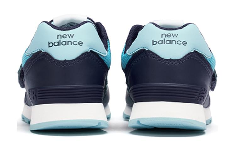 Shop 兒童 New Balance NB 574 網布透氣 防滑減震 兒童休閒鞋 藏藍色