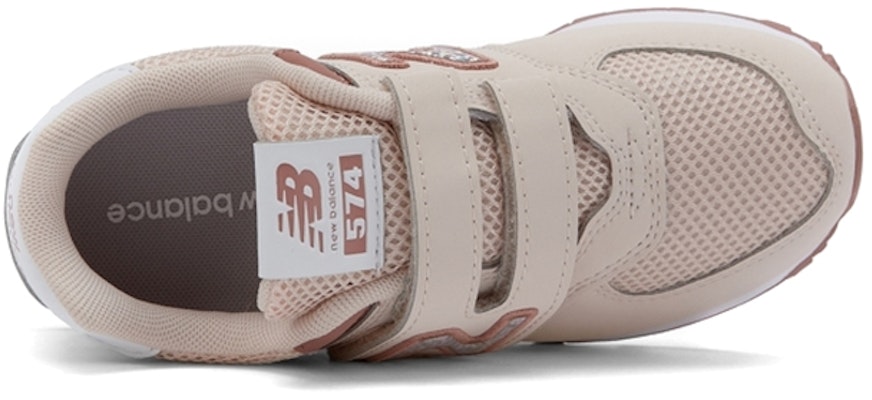 (PS) New Balance 574 低帮K系列 '粉色' PV574NTP Lookbook (PS) New Balance 574 低帮K系列 '粉色' PV574NTP