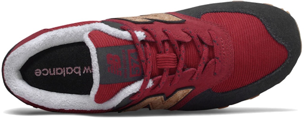 (Preschool) New Balance ' 574v1 Lace-up Sneaker Red/ 'Black' PC574KWS Lookbook (Preschool) New Balance ' 574v1 Lace-up Sneaker Red/ 'Black' PC574KWS