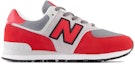 Order 大童 New Balance NB 574 圓頭繫帶 減震耐磨 低筒 兒童跑步鞋 紅灰色