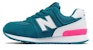 (PS) New Balance 574 'Putih Biru Keterlihatan' KL574CJP