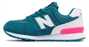 (Preschool) New Balance 574 'Visibility White Blue' KL574CJP (Preschool) New Balance 574 'Visibility White Blue' KL574CJP