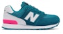 (PS) New Balance 574 'Putih Biru Keterlihatan' KL574CJP