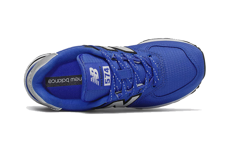 Lookbook 中童 New Balance 574系列 風衣 藍色