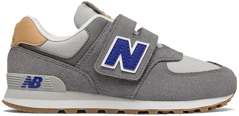 (PS) New Balance 574 Zapatos 'Gris Azul Amarillo' PV574NA2 Order (PS) New Balance 574 Zapatos 'Gris Azul Amarillo' PV574NA2