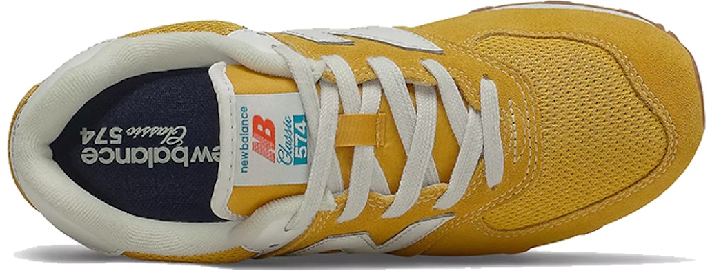 (JR) New Balance 574系列 黄/白色 GC574HB2 Lookbook (JR) New Balance 574系列 黄/白色 GC574HB2
