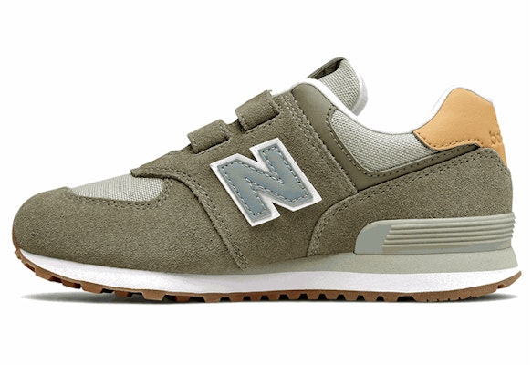 (PS) New Balance 574 Kasut Klasik 'Olive Green White' PV574NT2 Buy (PS) New Balance 574 Kasut Klasik 'Olive Green White' PV574NT2