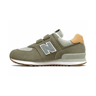 (PS) NB 574 Classics Shoes 'Olive Green White'