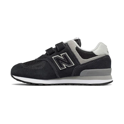 (PS) NB 574 Core 'Hook and Loop Grey Black'