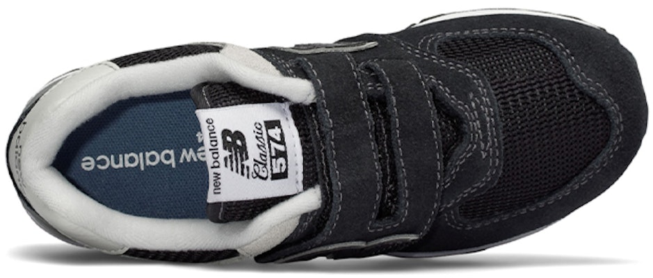 兒童 New Balance 魔鬼氈 574 核心 灰黑色 Lookbook 兒童 New Balance 魔鬼氈 574 核心 灰黑色
