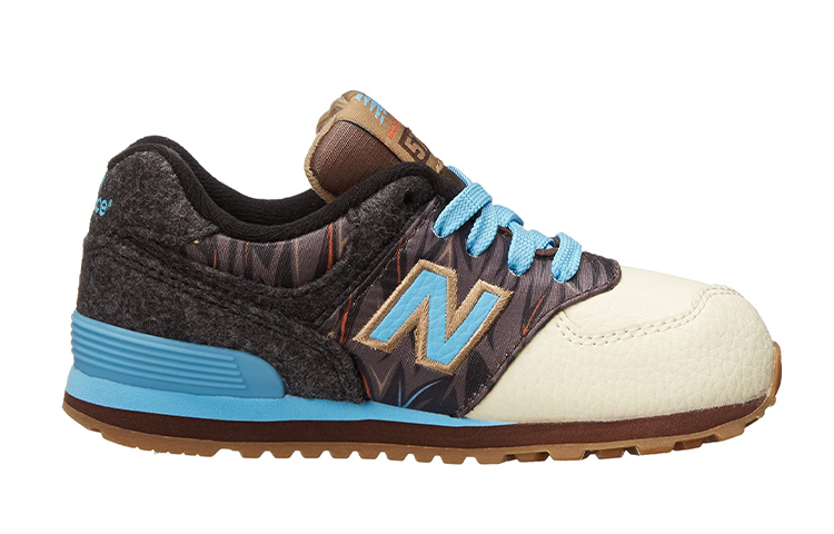 (PS) NB 574 Deep Freeze Athletic Running Sneakers Brown/Blue/Beige 圖 2