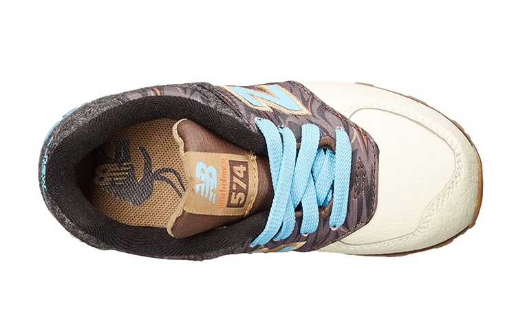 (PS) NB 574 Deep Freeze Athletic Running Sneakers Brown/Blue/Beige 圖 3