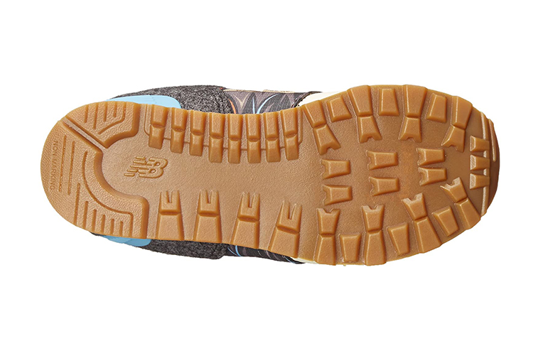 (PS) NB 574 Deep Freeze Athletic Running Sneakers Brown/Blue/Beige 圖 4