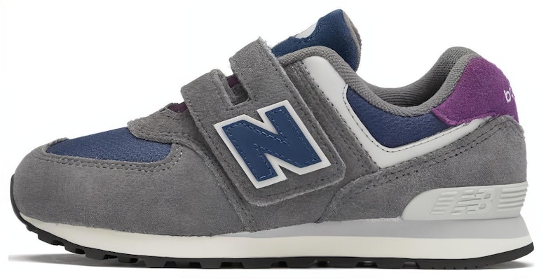 (PS) New Balance 574 魔术贴 "城堡灰/海军蓝" PV574KGN Buy (PS) New Balance 574 魔术贴 "城堡灰/海军蓝" PV574KGN