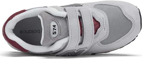 Lookbook (PS) 뉴발란스 574 찍찍이 그레이 (New Balance 574 Velcro Grey) PV574KBR