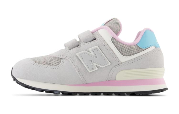 Buy (PS) New Balance 574 Hook & Loop Anak Kecil 'Abu Brighton Aqua Musim Panas' PV574NB1