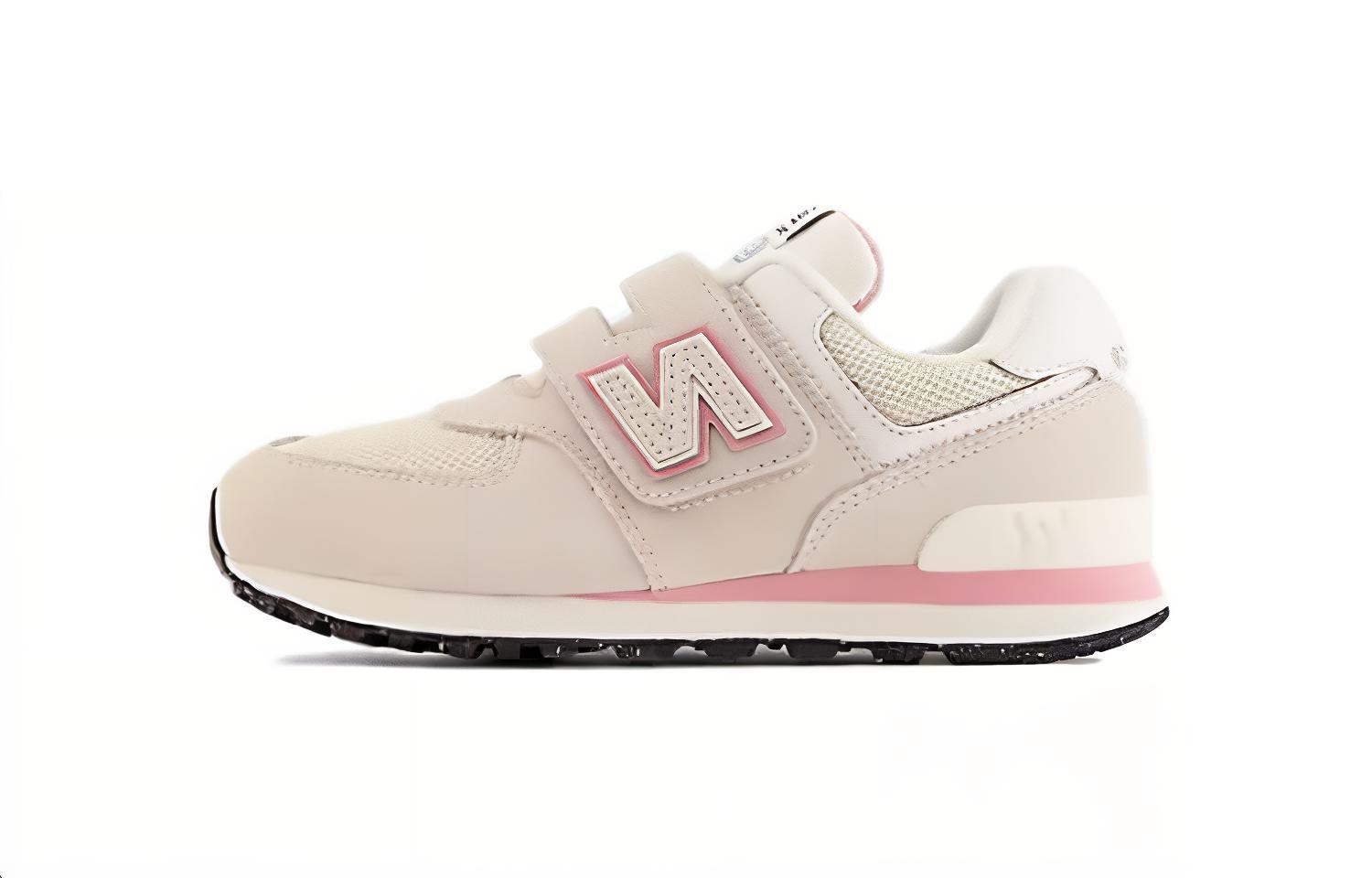 Buy (PS) New Balance 574 Hook & Loop Zapatos 'Rosa Blanco' PV574KR1