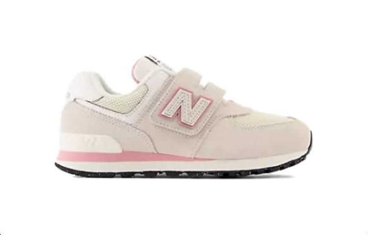(PS) NB 574 Hook & Loop Shoes 'Pink White' 圖 2