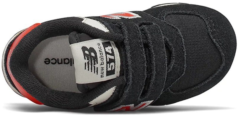 (TD) ニューバランス 574 面ファスナー 黒赤 IV574ML2 Lookbook (TD) ニューバランス 574 面ファスナー 黒赤 IV574ML2