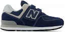 Order (PS) New Balance 574 Hook and Loop 'Core Pack - Navy' Lelaki PV574EVN