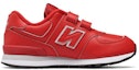 Order (PS) New Balance 574 K Zapatos 'Rojo' YV574ERD