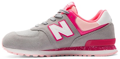 大童 New Balance 574系列 灰色粉色 Buy 大童 New Balance 574系列 灰色粉色
