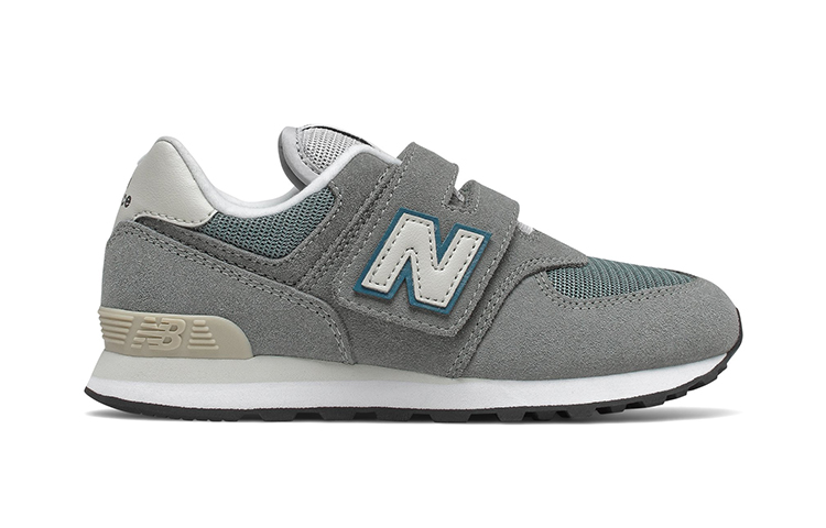 Order 中童 New Balance NB 574 低筒 兒童跑步鞋 灰藍色