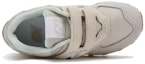 Lookbook 兒童 New Balance NB 574 運動 減震 低幫 兒童跑步鞋 灰米色