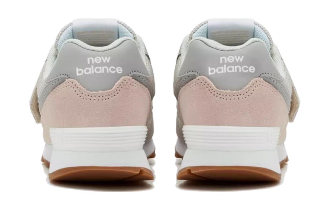 Shop 兒童 New Balance NB 574 運動 減震 低幫 兒童跑步鞋 灰米色