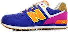 Buy (PS) New Balance 574 蓝色“橙色”鞋 KL574T5G
