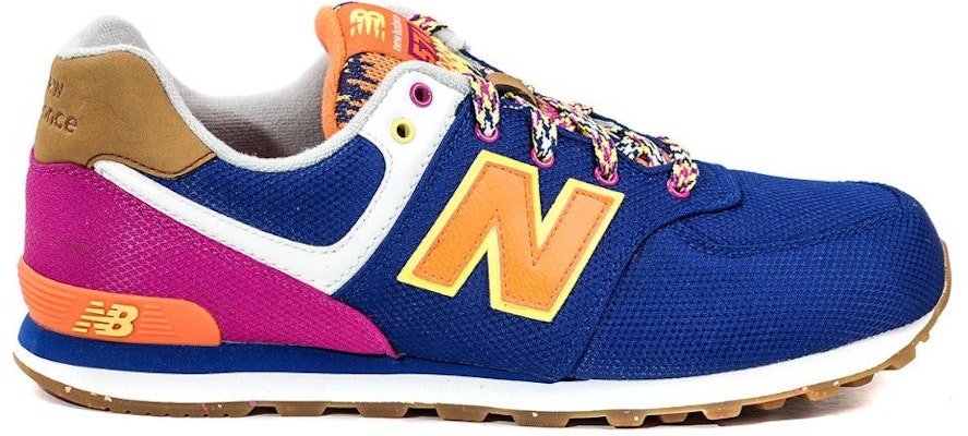 (PS) New Balance 574 蓝色“橙色”鞋 KL574T5G Order (PS) New Balance 574 蓝色“橙色”鞋 KL574T5G