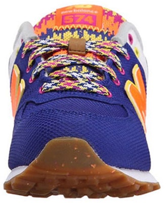 (PS) New Balance 574 蓝色“橙色”鞋 KL574T5G Shop (PS) New Balance 574 蓝色“橙色”鞋 KL574T5G