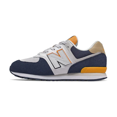 (PS) NB 574 Split Sail 'White Blue Yellow'