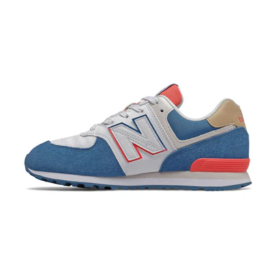 (PS) NB 574 Split Sail 'White Blue'