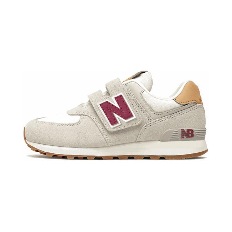 Buy 中童 New Balance 574系列 v2 復古休閒跑步鞋 白紅色