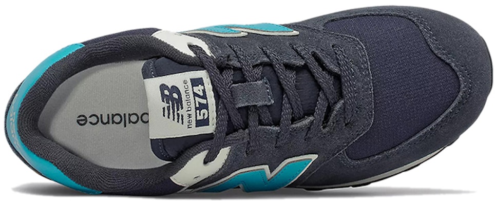 (PS) New Balance 574 v2 Kasut Kanak-Kanak Hitam/Biru GC574MS2 Lookbook (PS) New Balance 574 v2 Kasut Kanak-Kanak Hitam/Biru GC574MS2