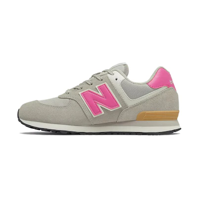(PS) NB 574 v2 Kid's Trainers Grey/Pink